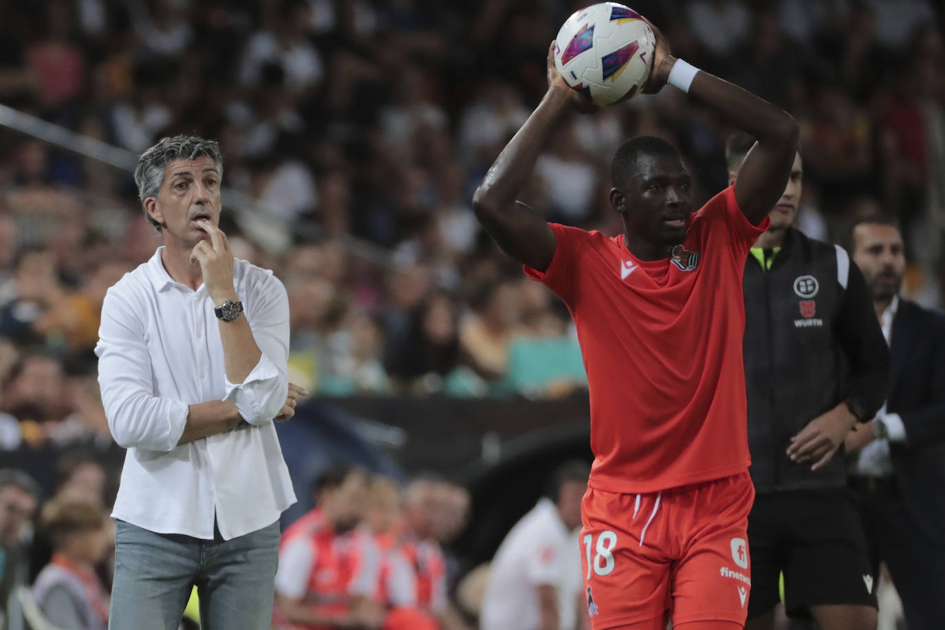 El Valencia - Real Sociedad, en imágenes