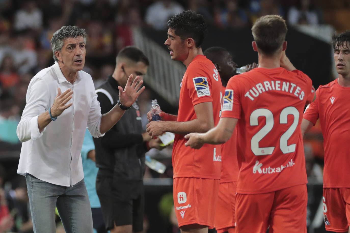 El Valencia - Real Sociedad, en imágenes