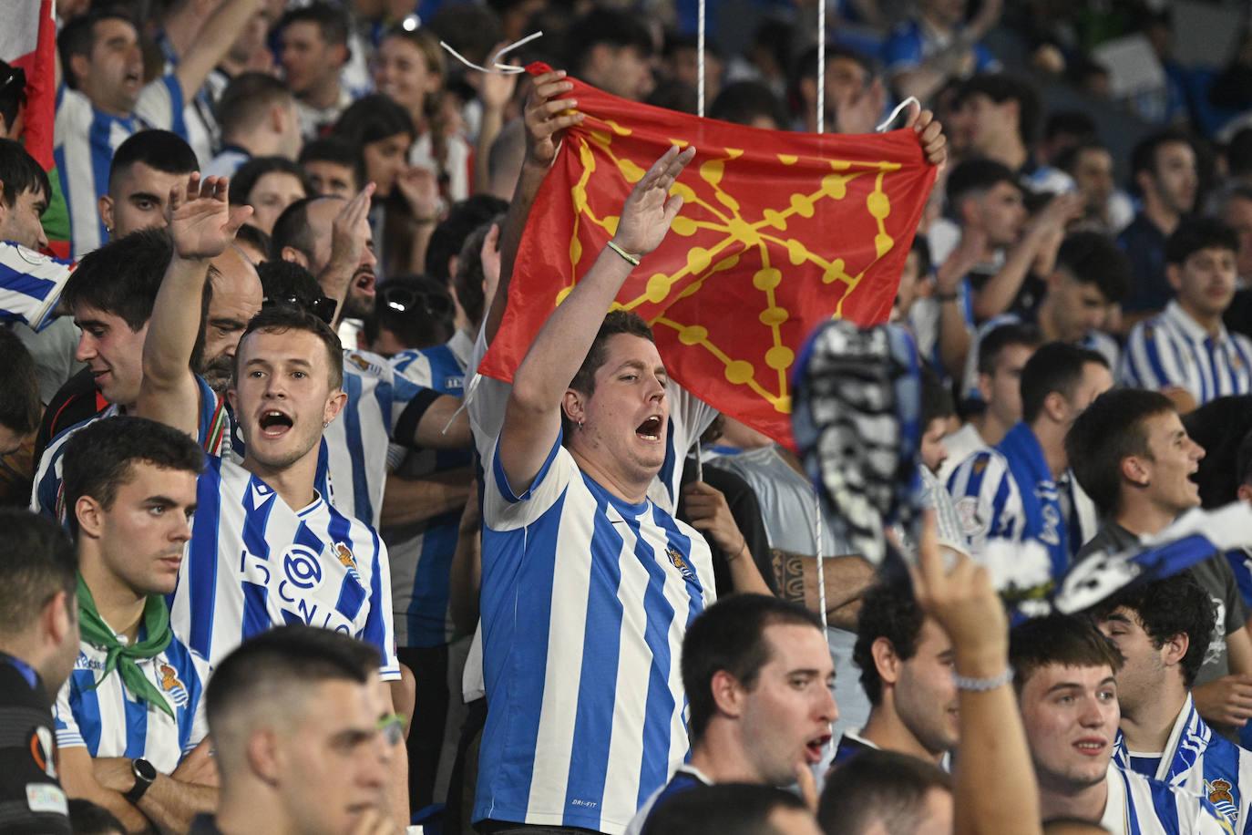 ¿Has estado en el Reale Arena? Búscate en las gradas