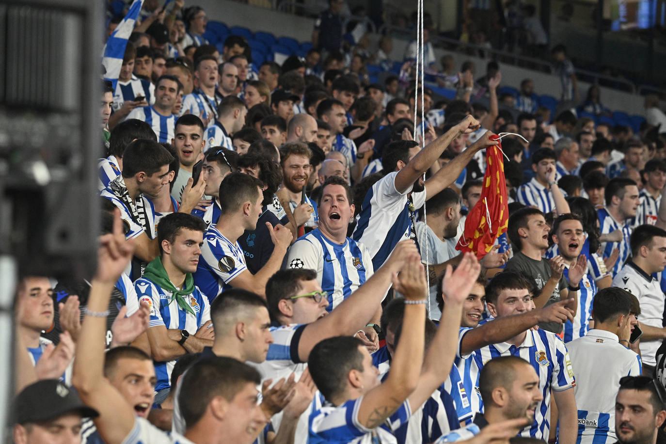 ¿Has estado en el Reale Arena? Búscate en las gradas