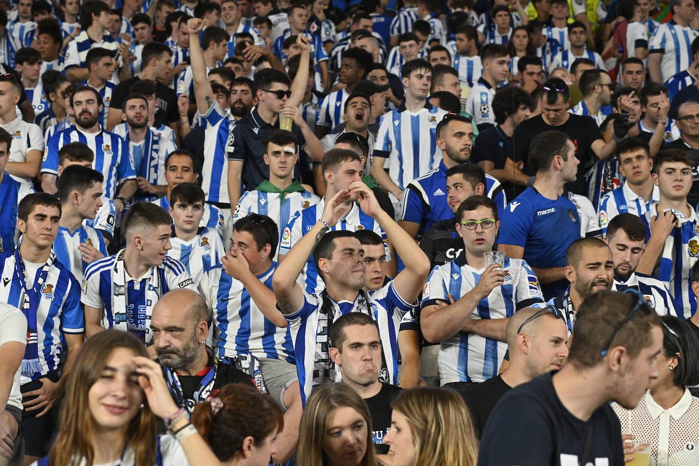 ¿Has estado en el Reale Arena? Búscate en las gradas