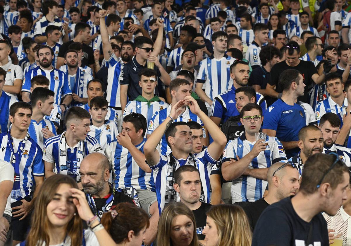 ¿Has estado en el Reale Arena? Búscate en las gradas