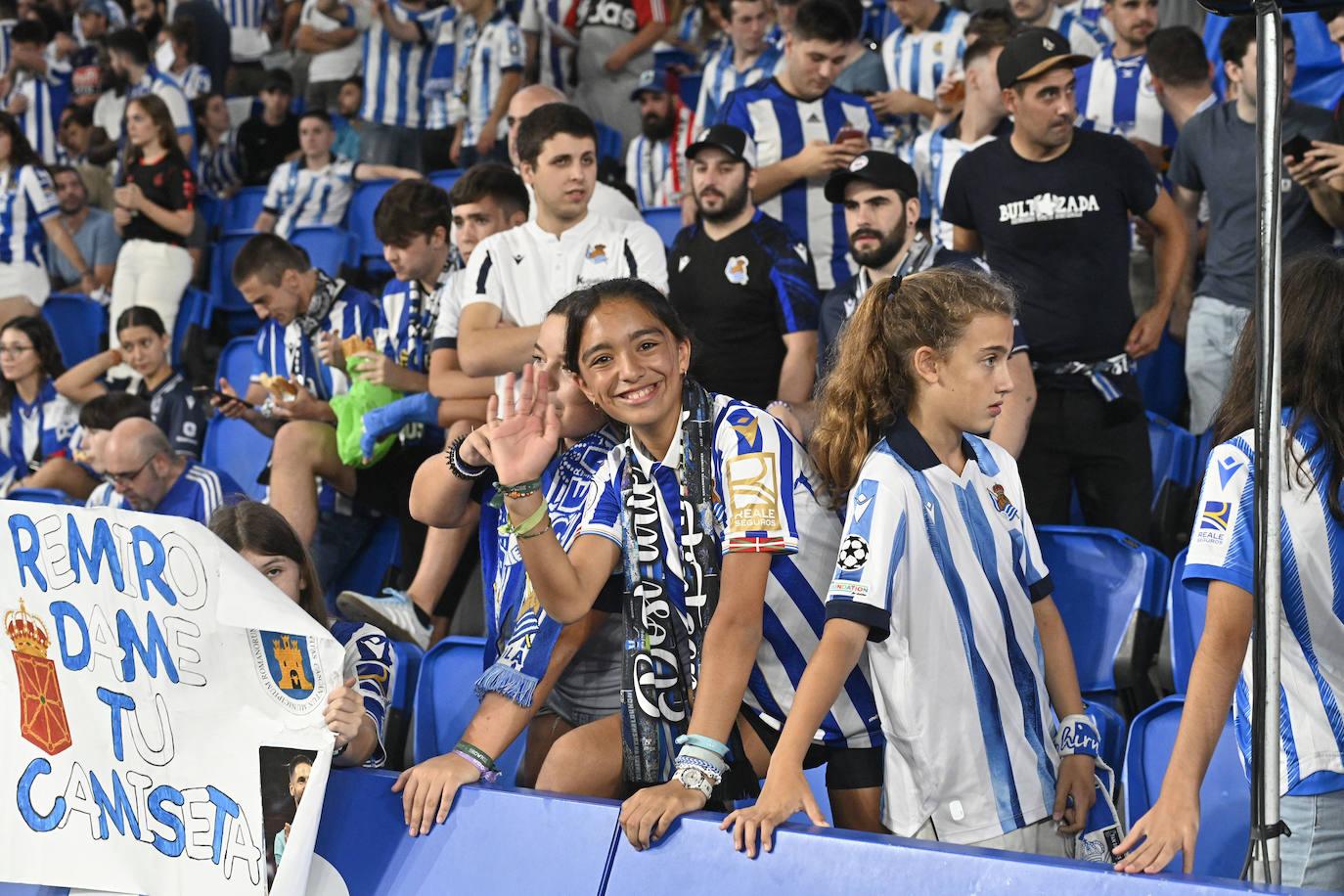 ¿Has estado en el Reale Arena? Búscate en las gradas