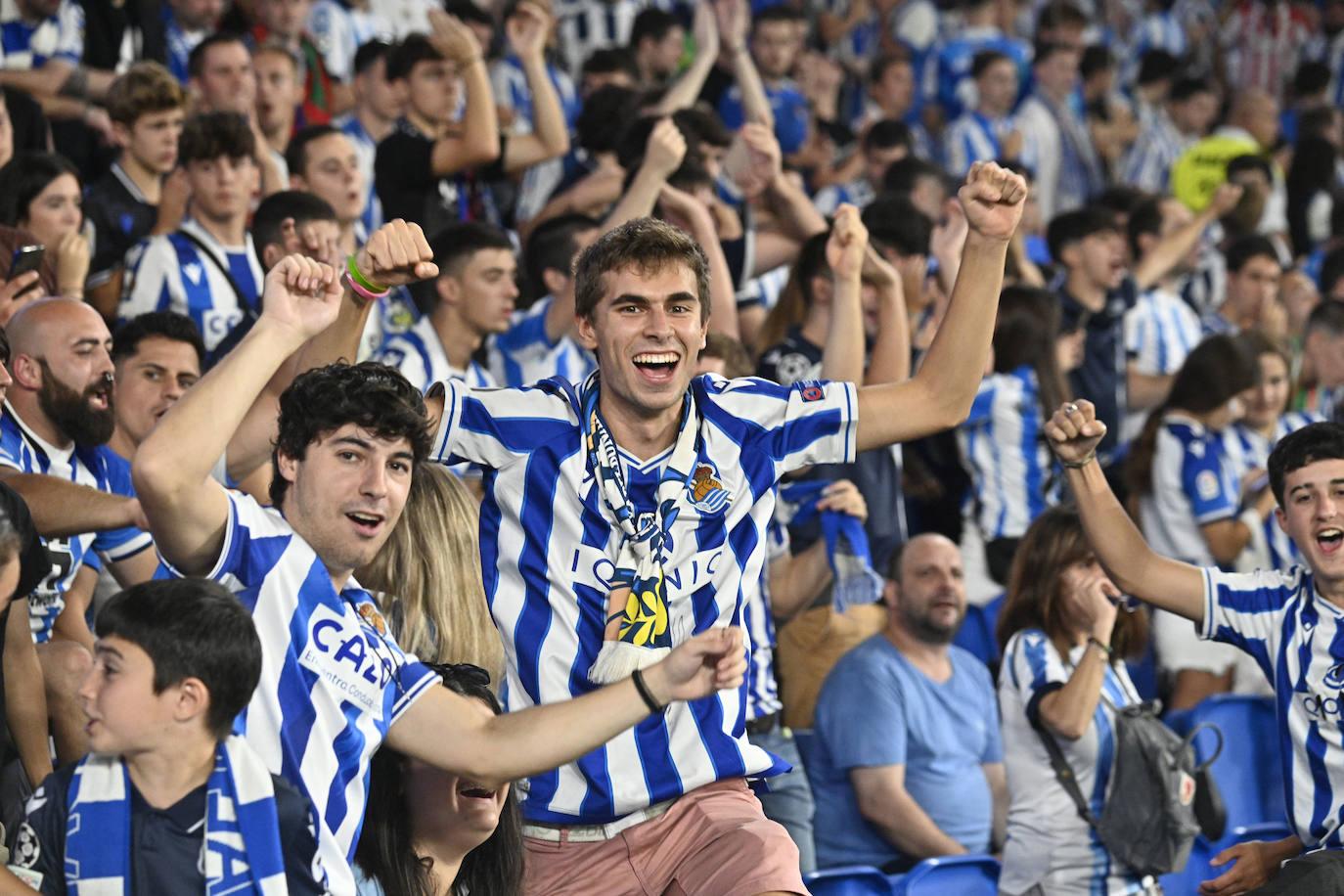 ¿Has estado en el Reale Arena? Búscate en las gradas