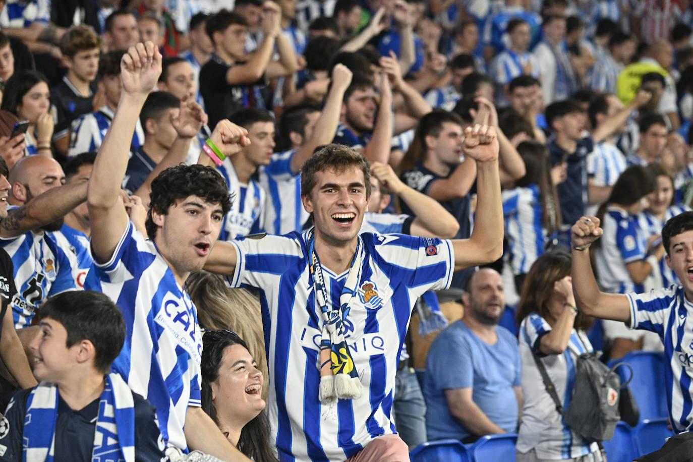 ¿Has estado en el Reale Arena? Búscate en las gradas