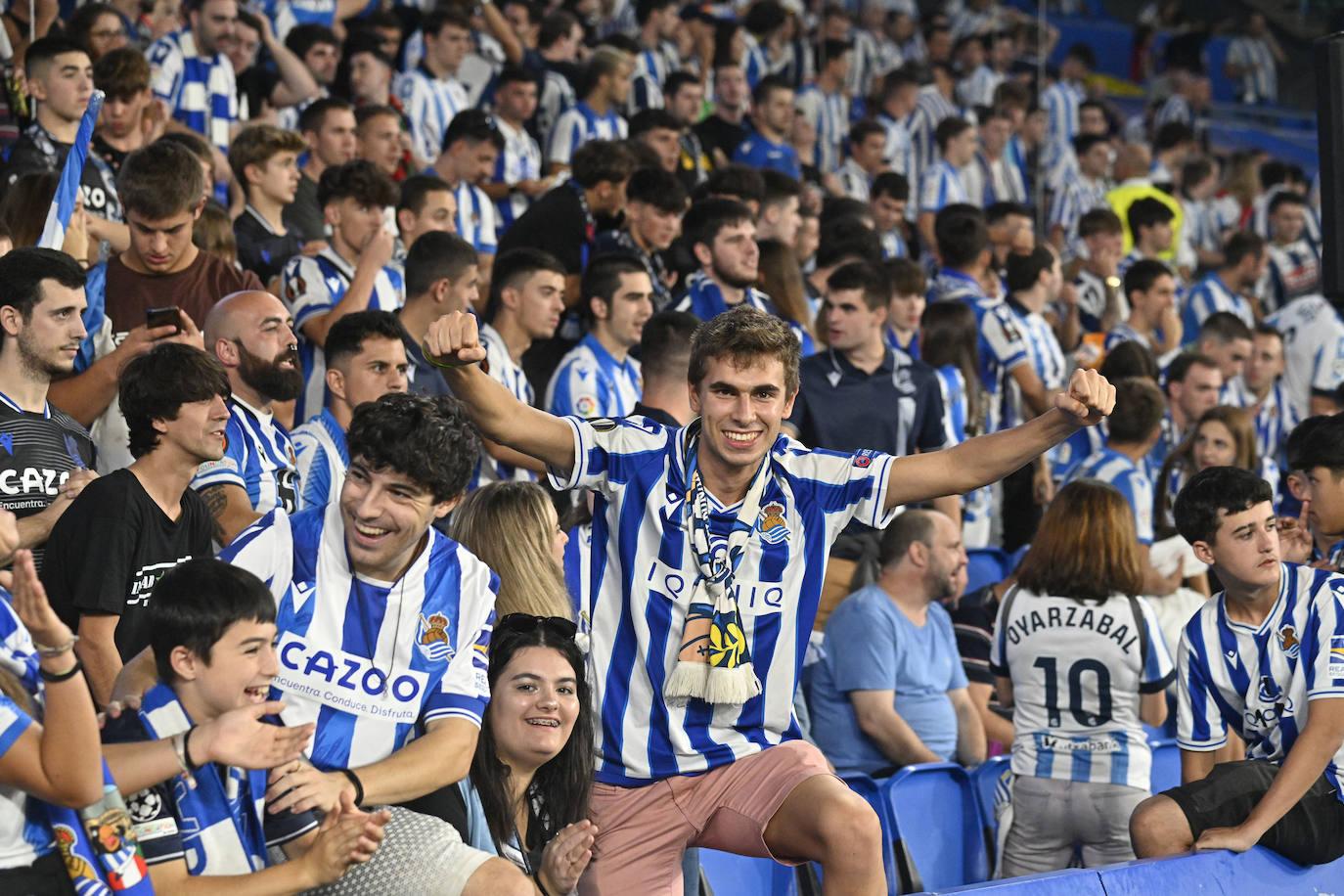 ¿Has estado en el Reale Arena? Búscate en las gradas