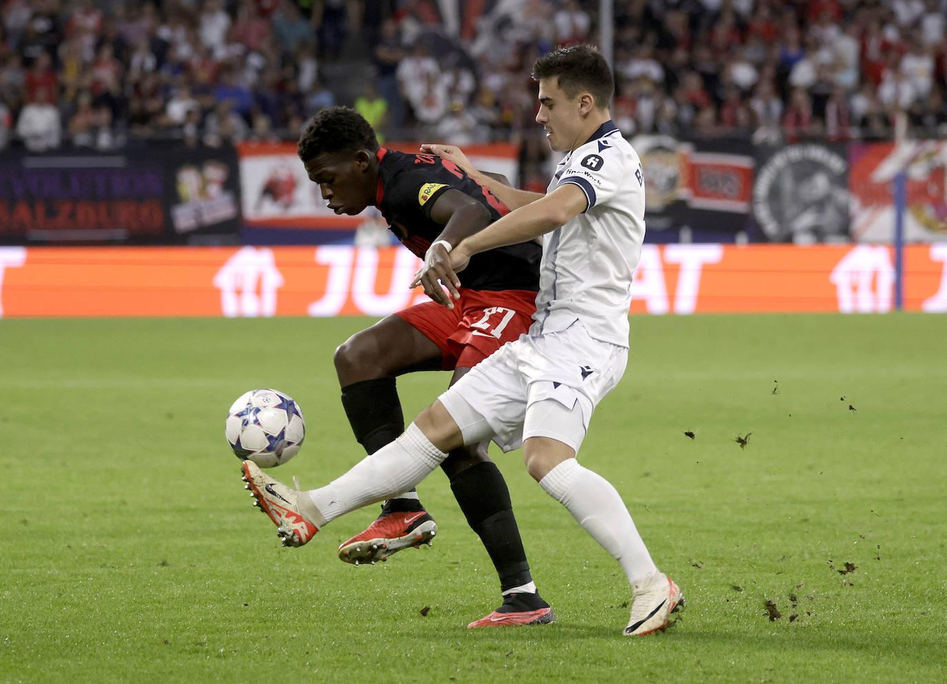 El Salzburgo-Real Sociedad, en imágenes