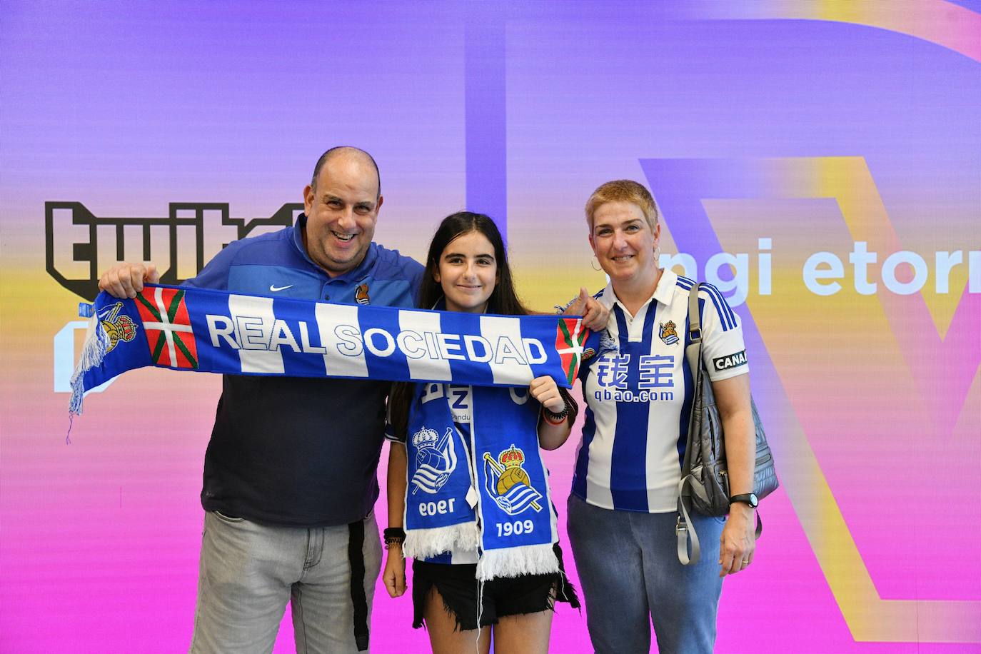 Mikel Cortés, Lide Cortés y Nekane Ormaetxea