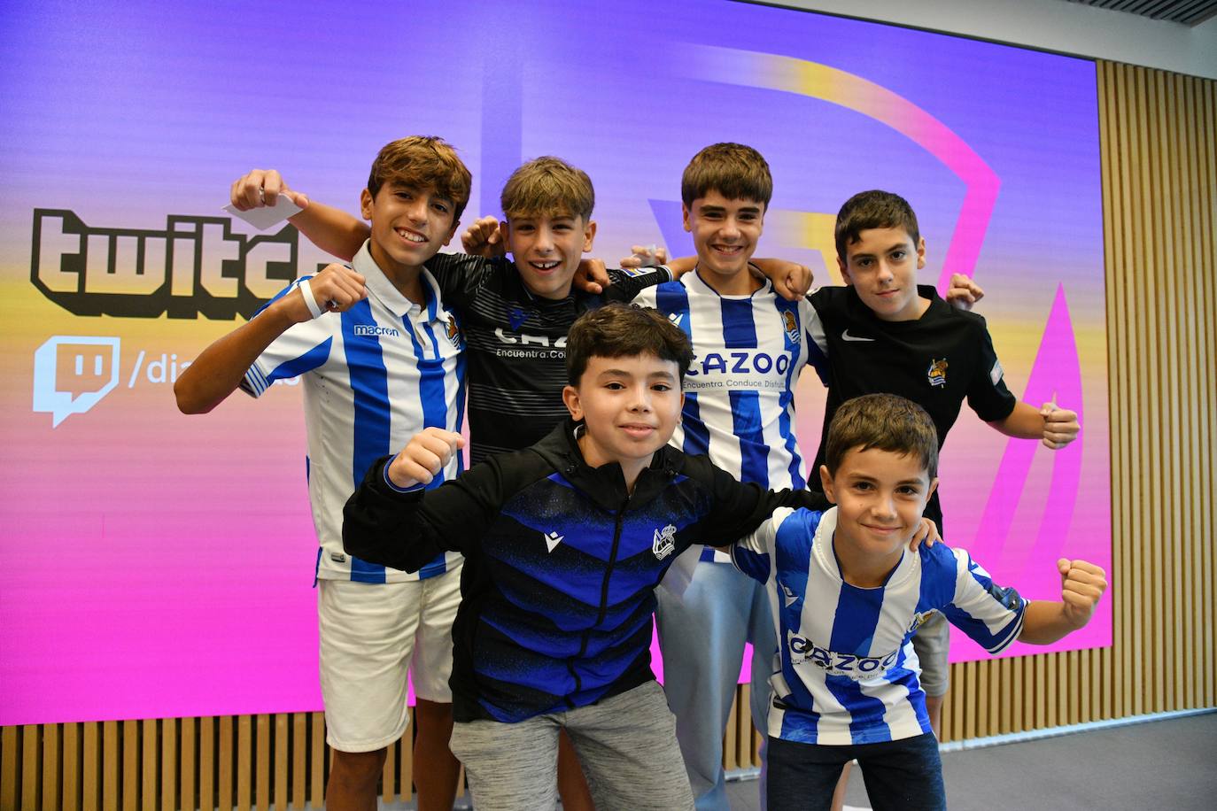 Aimar, Kaiet, Ander, Ekain, Aimar y ENeko