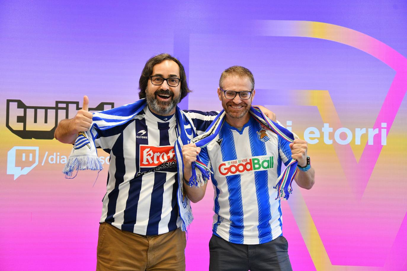 Javi Jirón e Iñaki Salomón