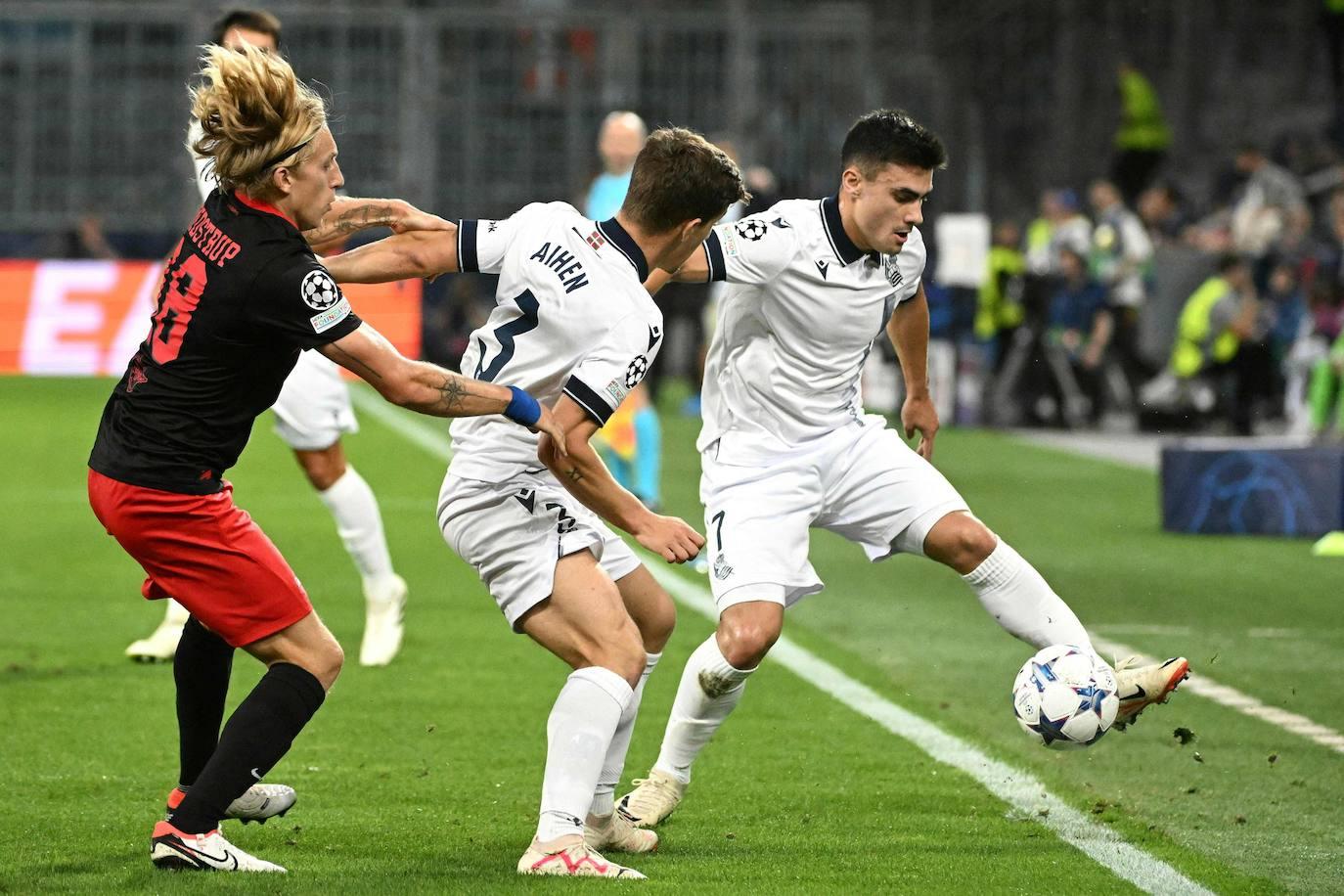 El Salzburgo-Real Sociedad, en imágenes