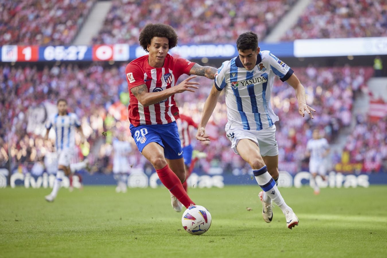 El Atlético - Real Sociedad, en imágenes