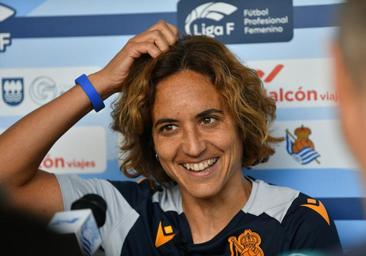 Natalia Arroyo: «Nos apetece seguir siendo el club de referencia del fútbol vasco»
