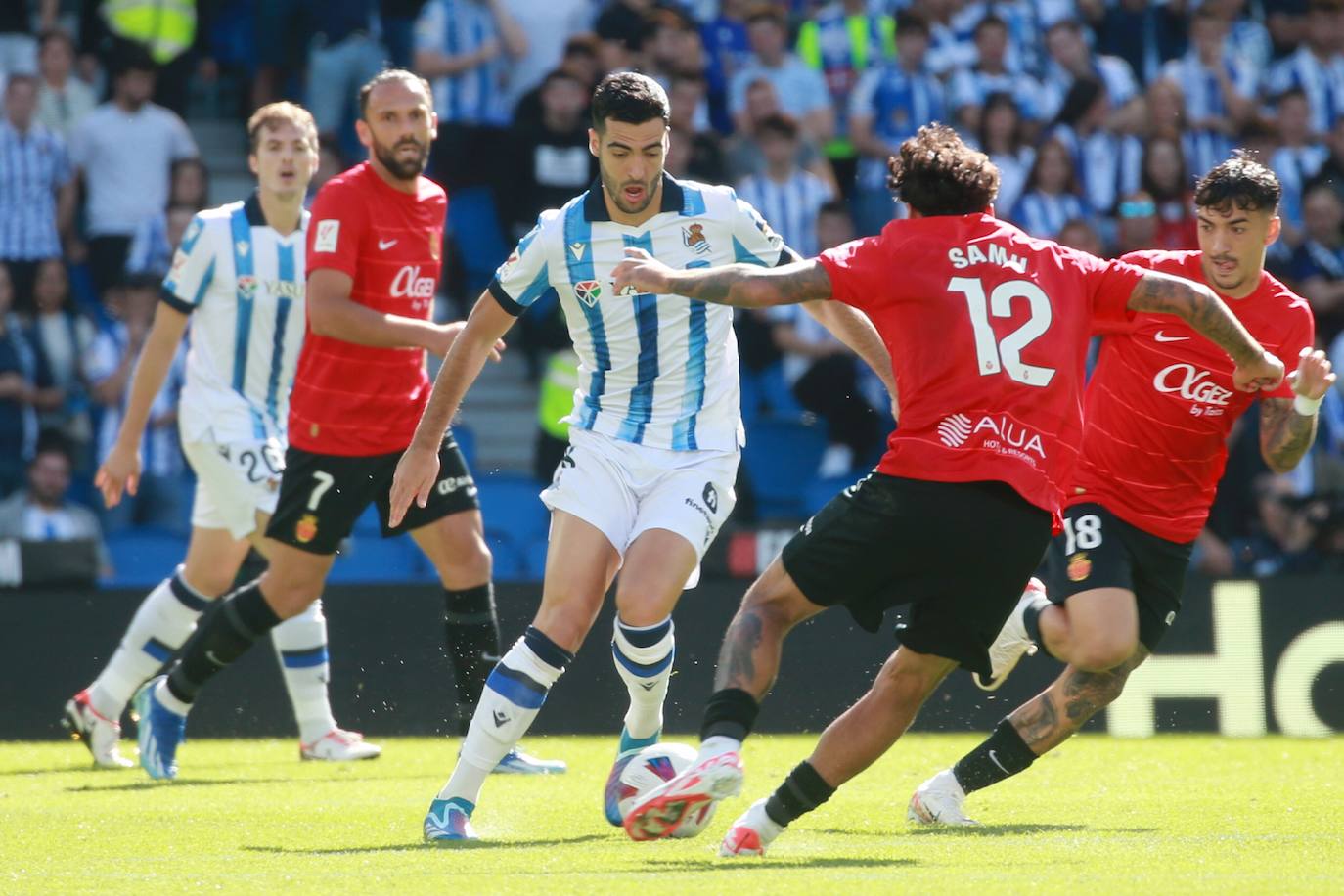 Las mejores imágenes del Real Sociedad-Mallorca