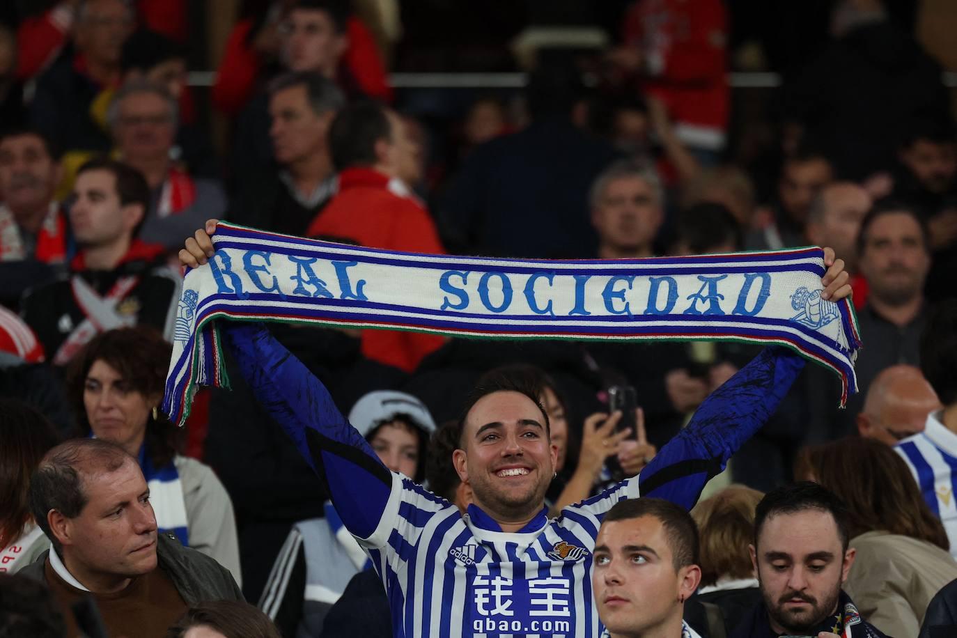 Las mejores imágenes del Benfica-Real Sociedad