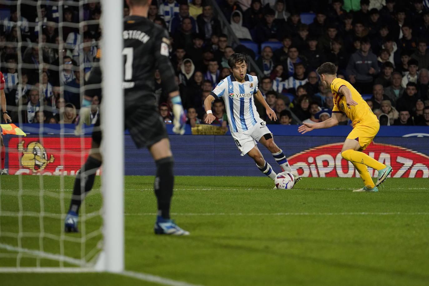 Las mejores imágenes del Real Sociedad - Barcelona