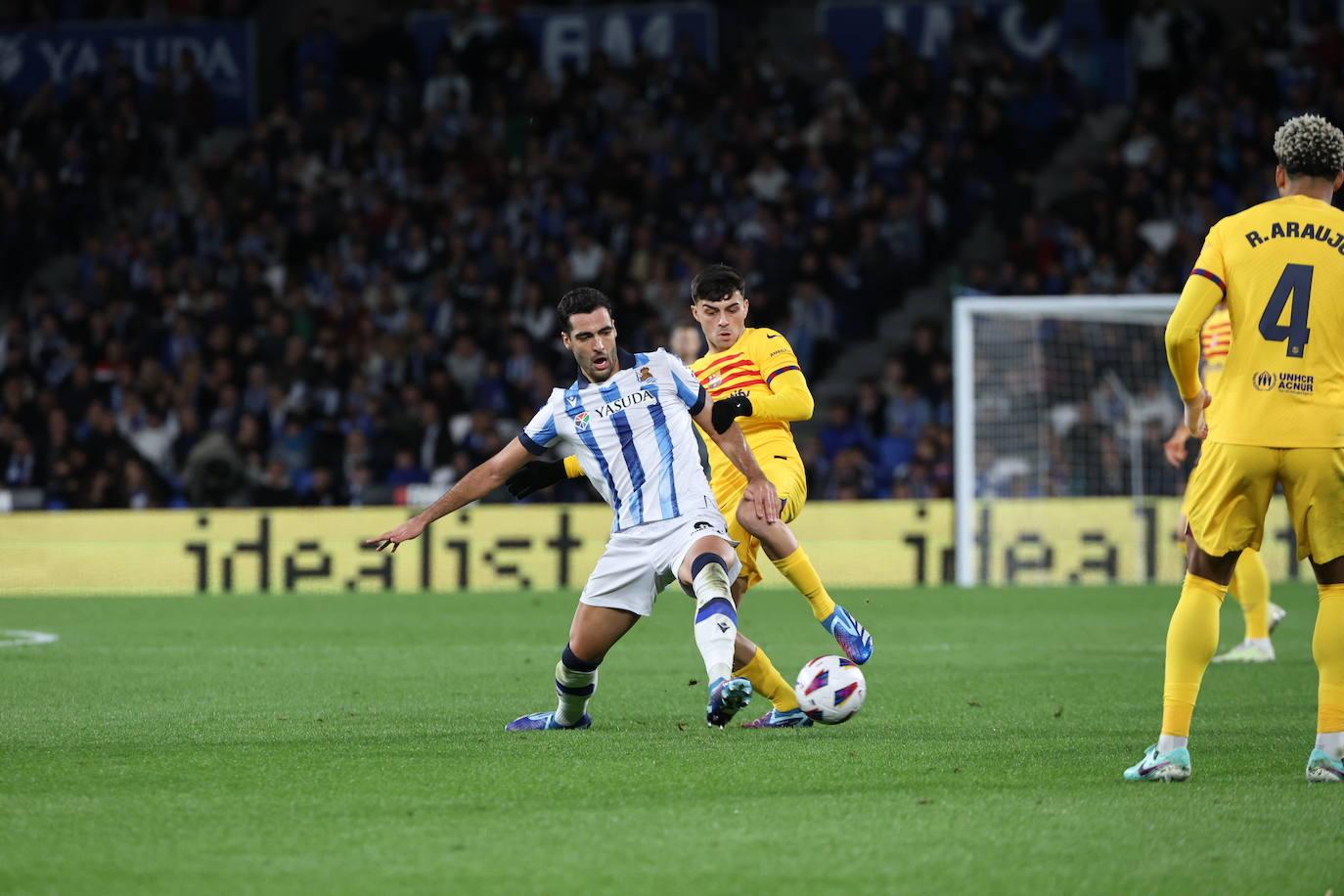 Las mejores imágenes del Real Sociedad - Barcelona