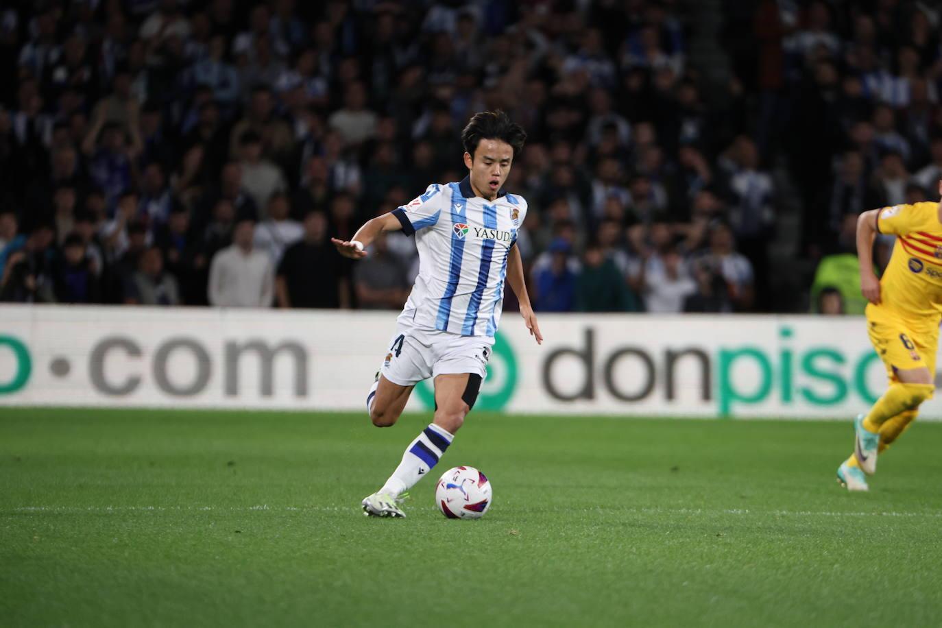 Las mejores imágenes del Real Sociedad - Barcelona