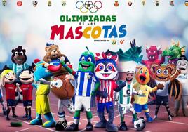 El cartel que anuncia las Olimpiadas de Mascotas que se celebrará el día 19 en Butarque.