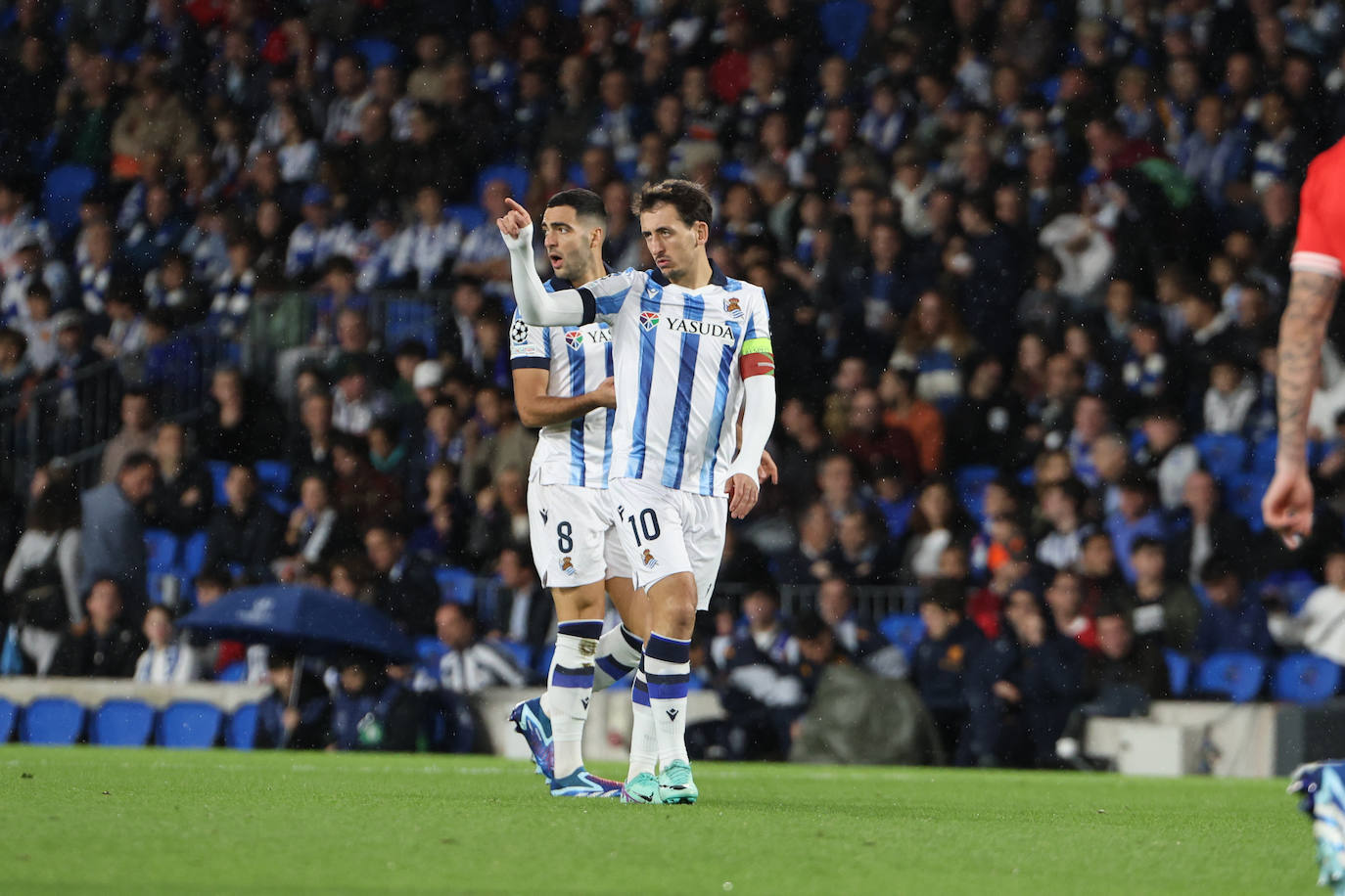 La mejores imágenes del Real Sociedad - Benfica