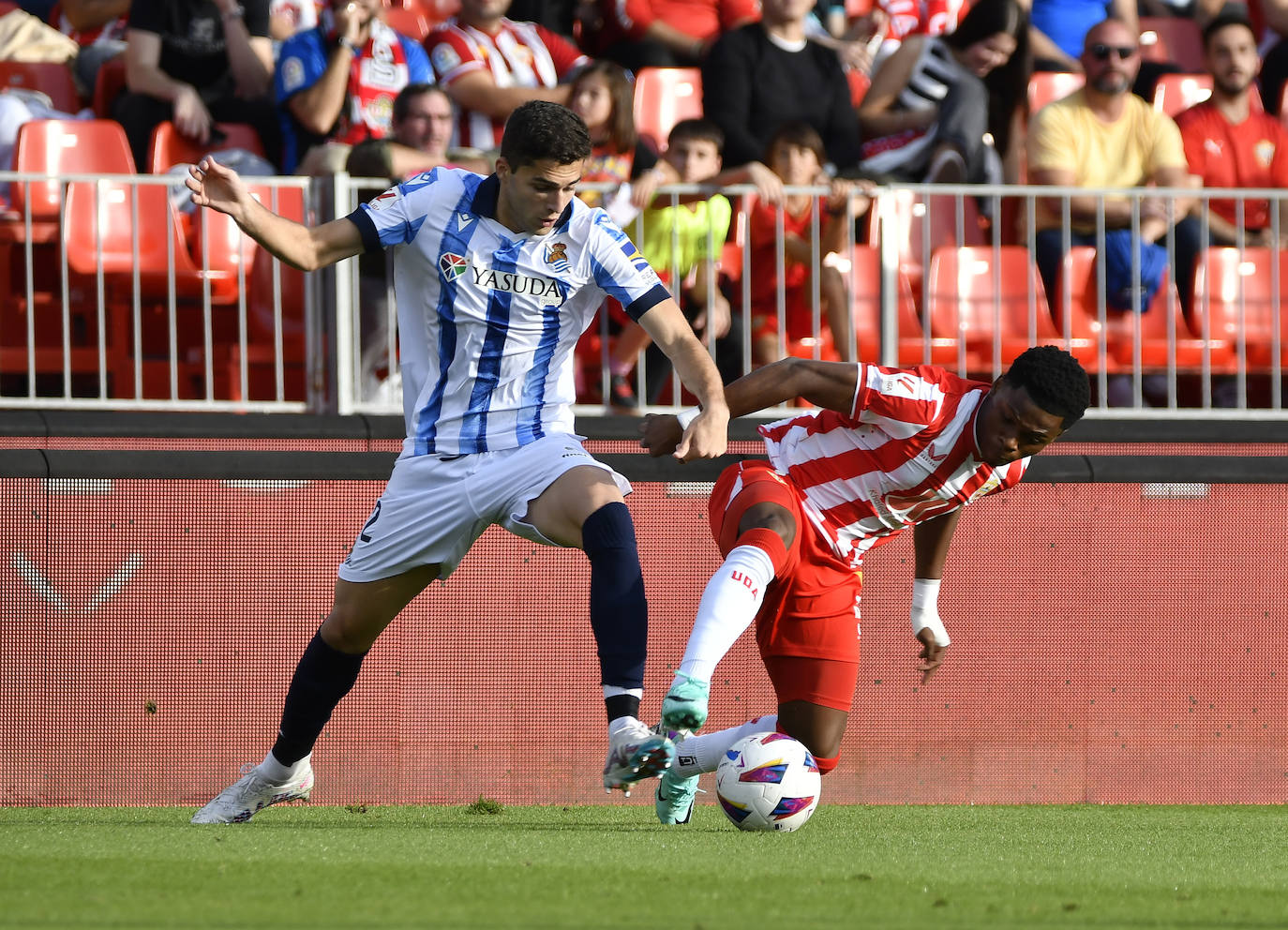 El Almería - Real, en imágenes