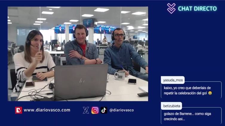 Así han celebrado el gol de Sadiq nuestros comentaristas en Twitch