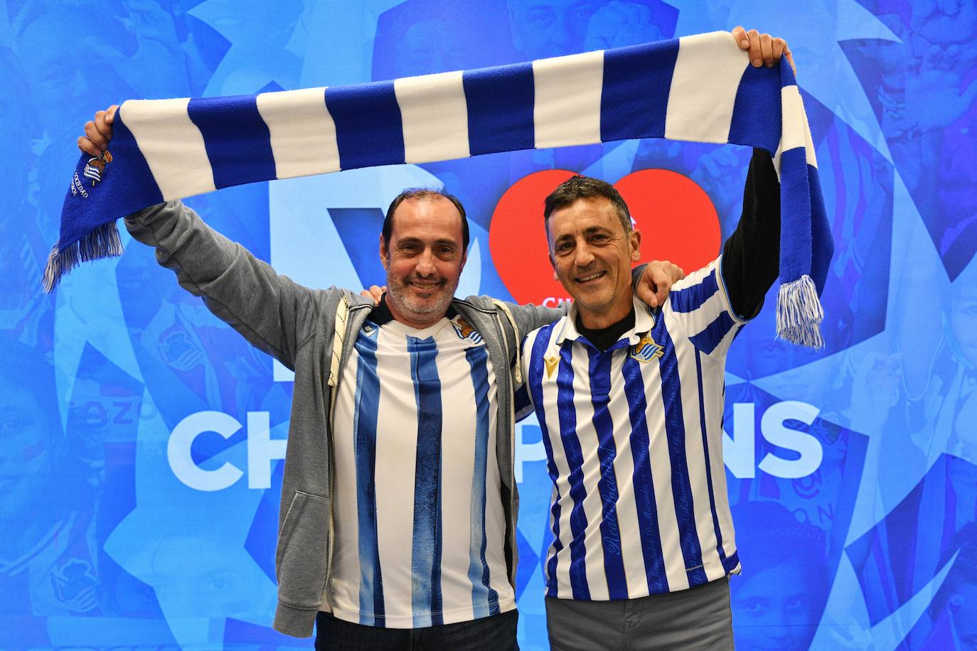 Iñigo Aranguren y Gorka Lertxundi.