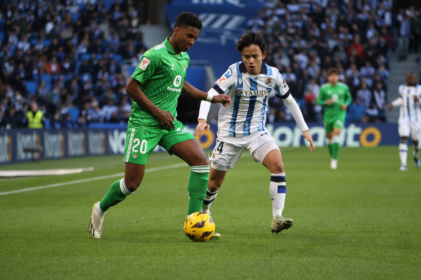 Las mejores imágenes del Real Sociedad - Betis