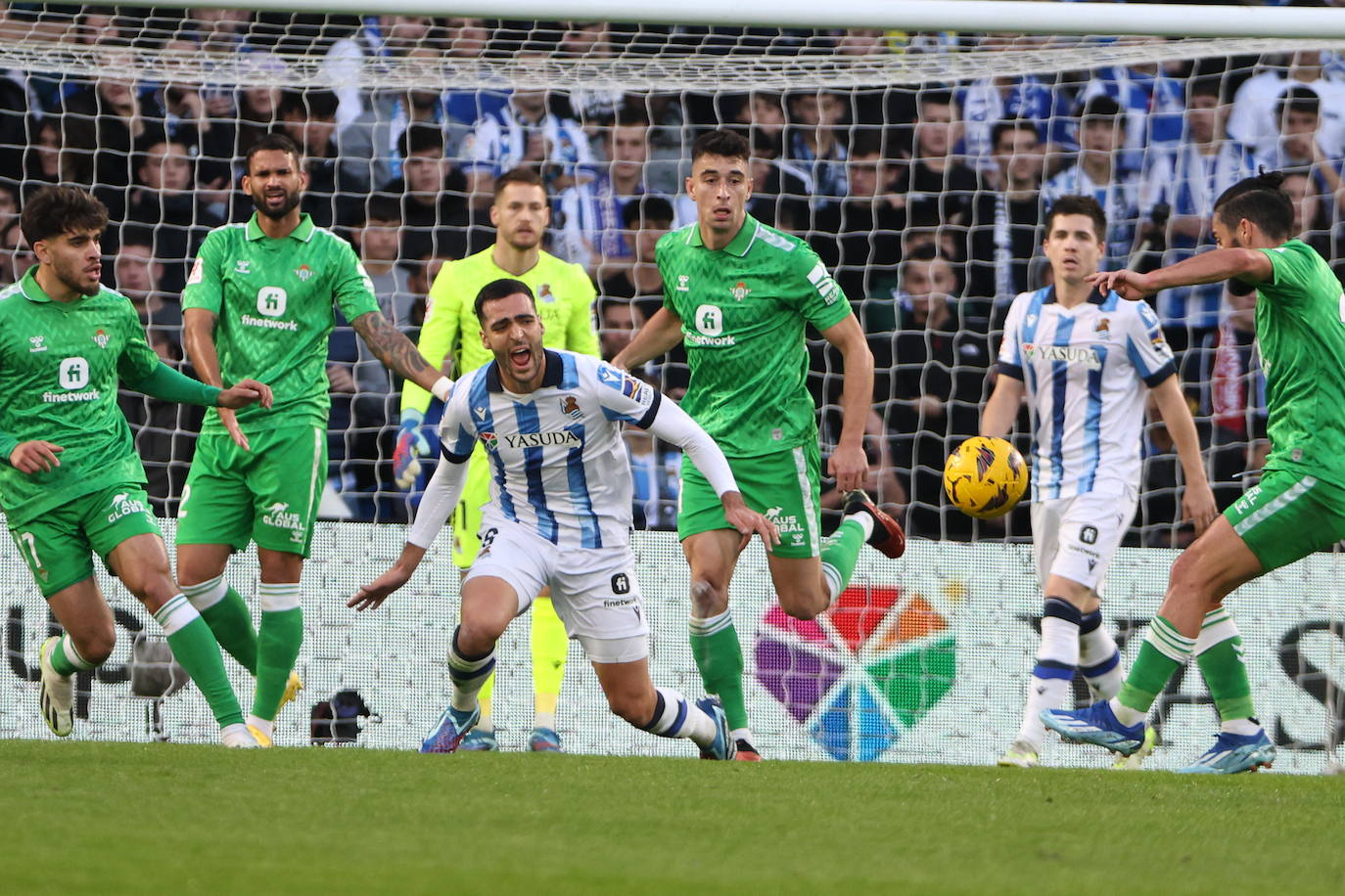 Las mejores imágenes del Real Sociedad - Betis