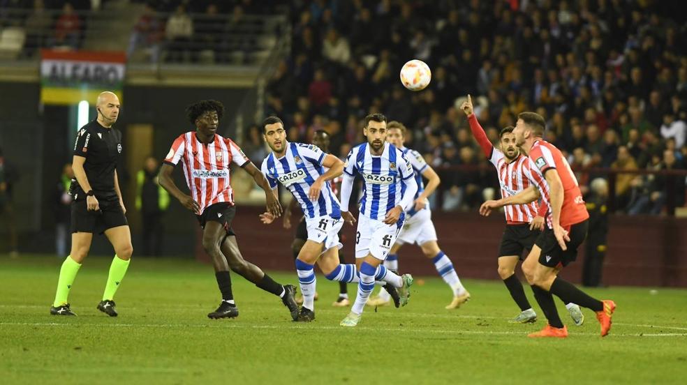 El UD Logroñes - Real Sociedad, en imágenes