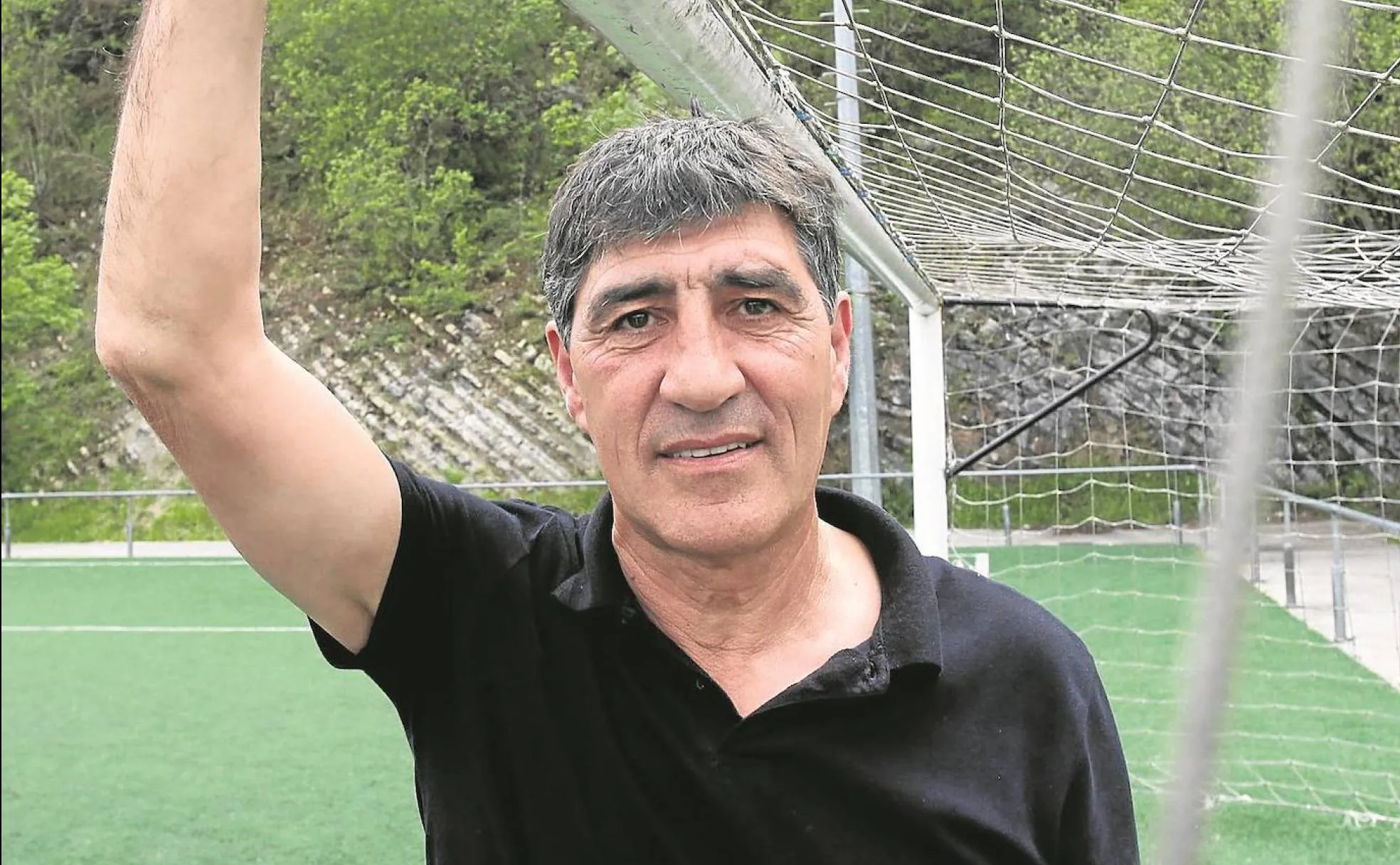 Agustín Gajate rememora en Berio sus tres triunfos en el Camp Nou. 