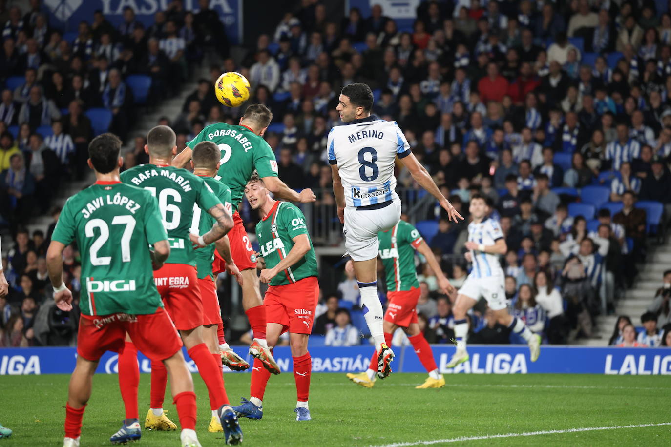 Las mejores imágenes del Real-Alavés