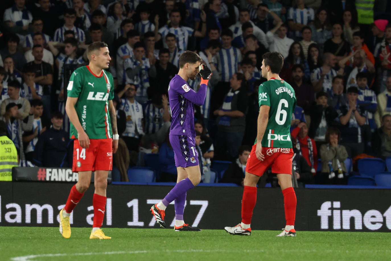 Las mejores imágenes del Real-Alavés