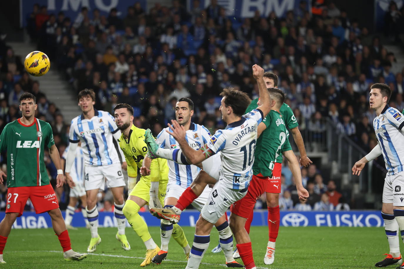 Las mejores imágenes del Real-Alavés