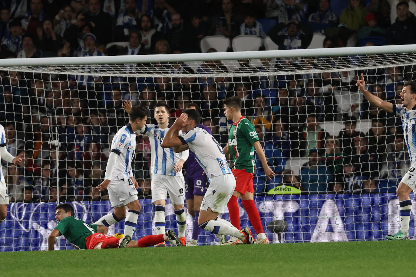 Las mejores imágenes del Real-Alavés