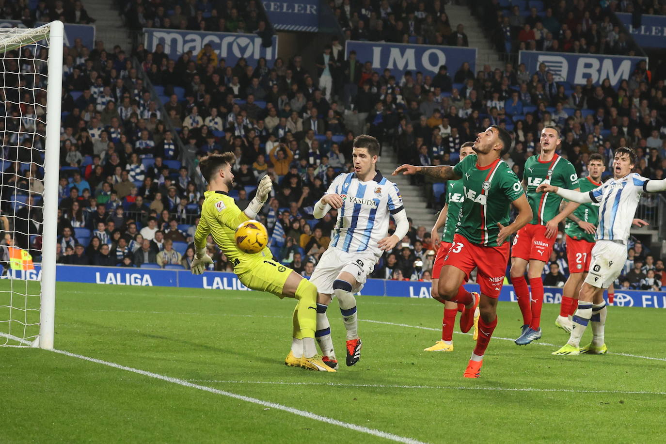 Las mejores imágenes del Real-Alavés