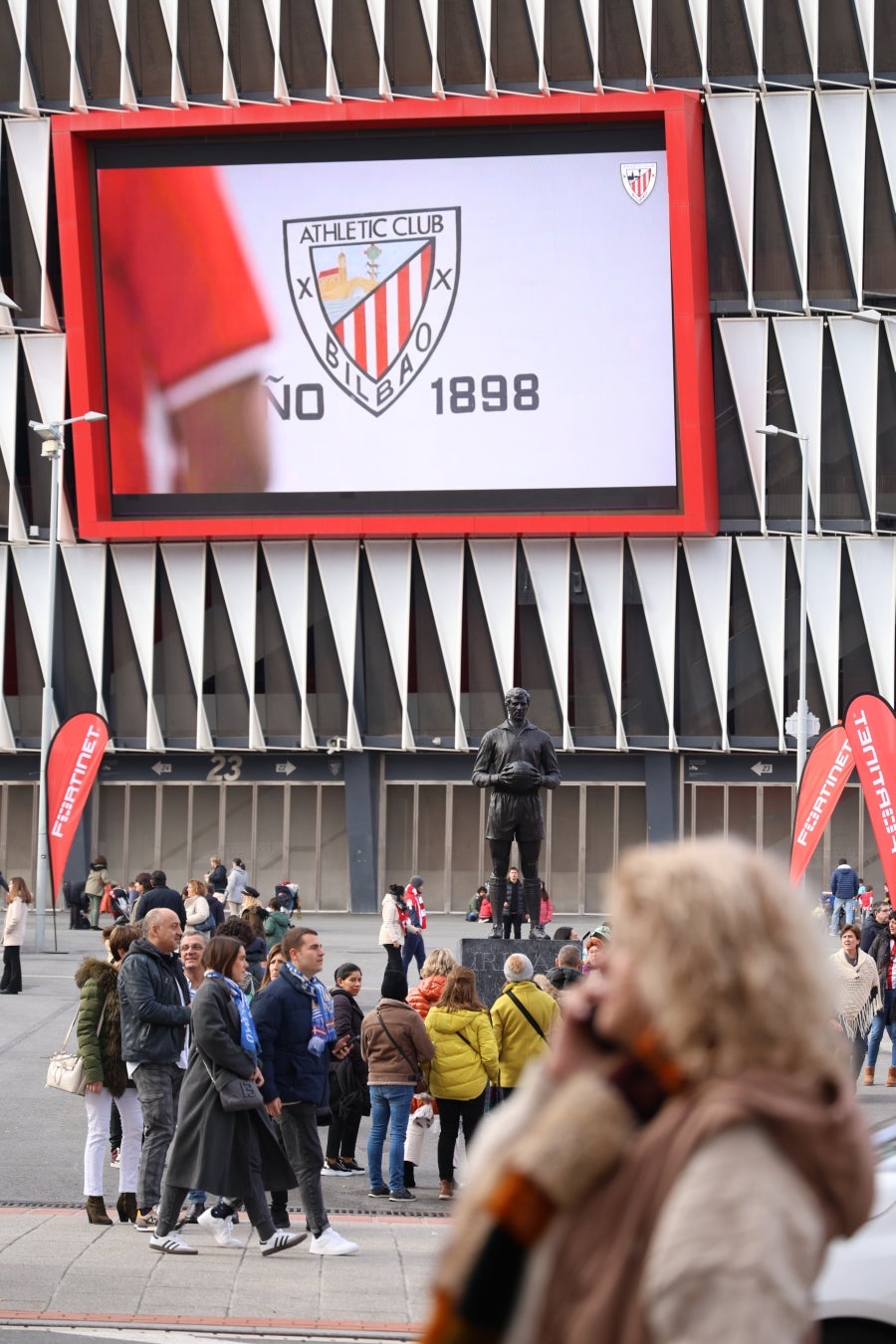 Las aficiones calientan motores antes del derbi
