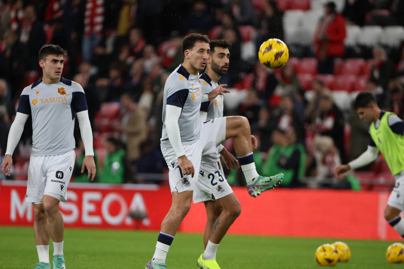 El derbi de San Mamés, en imágenes