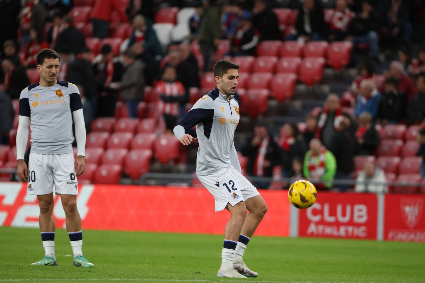 El derbi de San Mamés, en imágenes