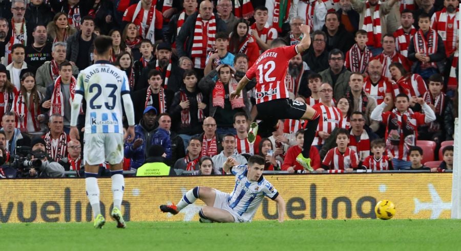 El derbi de San Mamés, en imágenes