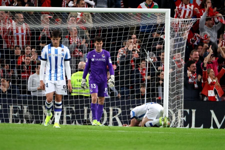 El derbi de San Mamés, en imágenes
