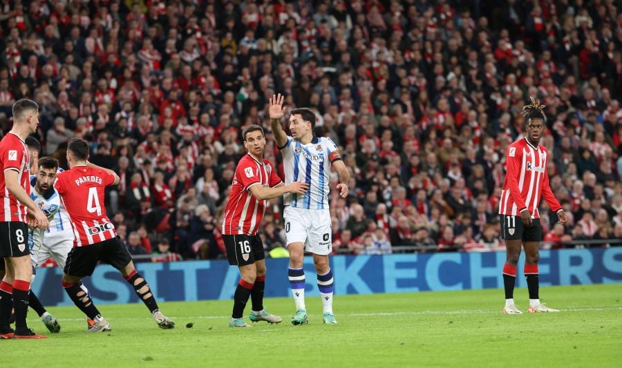 El derbi de San Mamés, en imágenes