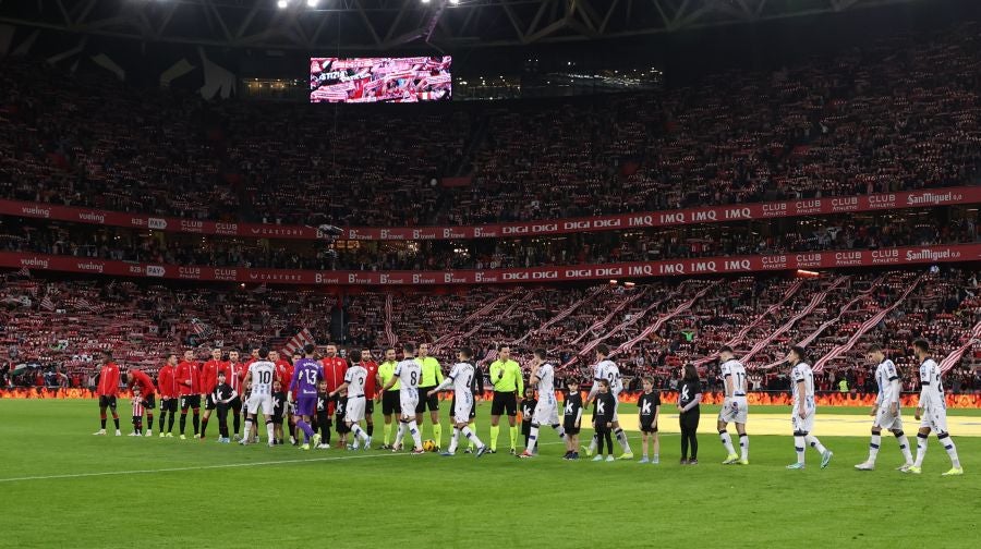 El derbi de San Mamés, en imágenes