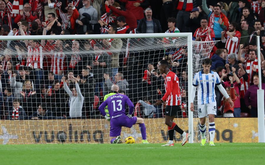 El derbi de San Mamés, en imágenes