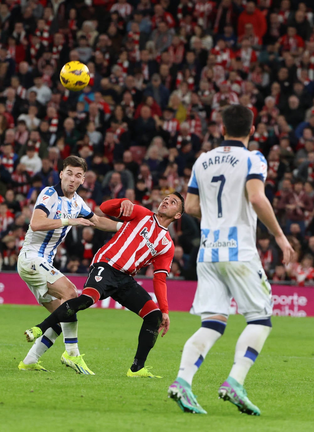El derbi de San Mamés, en imágenes