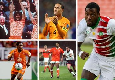 Surinam: Seedorf, Gullit, Van Dijk...y Becker