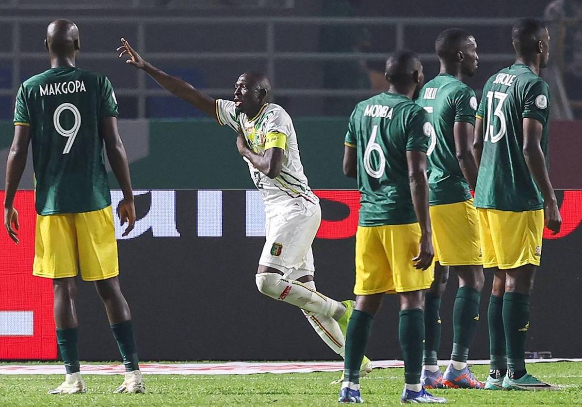 Hamari Traoré marca y encarrila la victoria de Mali ante Sudáfrica