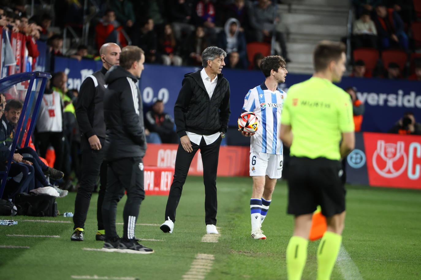 Las mejores imágenes del Osasuna-Real Sociedad