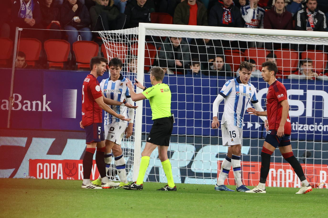 Las mejores imágenes del Osasuna-Real Sociedad