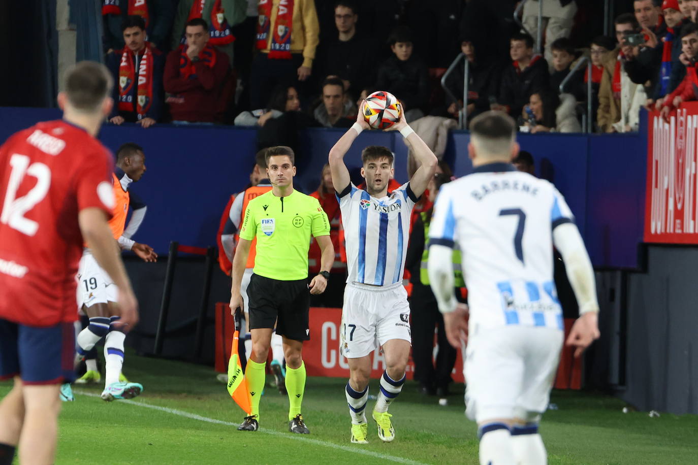 Las mejores imágenes del Osasuna-Real Sociedad